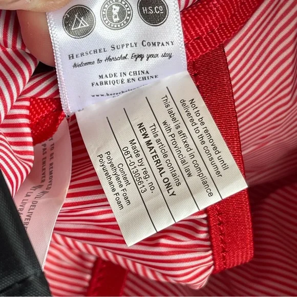 Herschel Supply Co. Dawson Blue Hawaiian Print Backpack - Picture 16 of 16